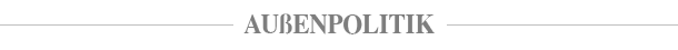 Außenpolitik