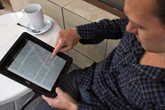Wenn die Hausbibliothek ins Tablet passt