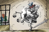 Politische Karikatur in Russland: Nach wie vor populär